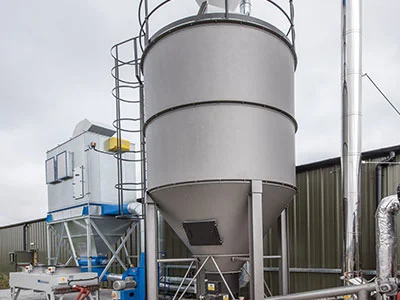 dust extraction filter system
