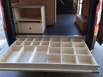 dust extraction system installed